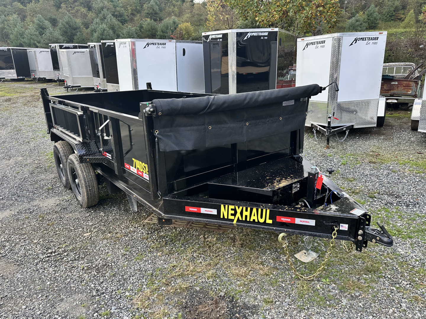 New 2026 Nexhaul N714TA/Dump Dump Trailer