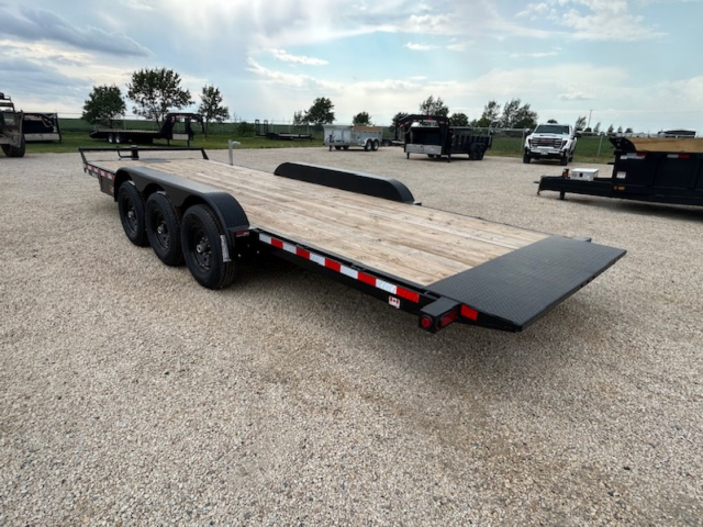 New 2027 Canada Trailers 24ft triple axle Tilt Trailer for sale in ...