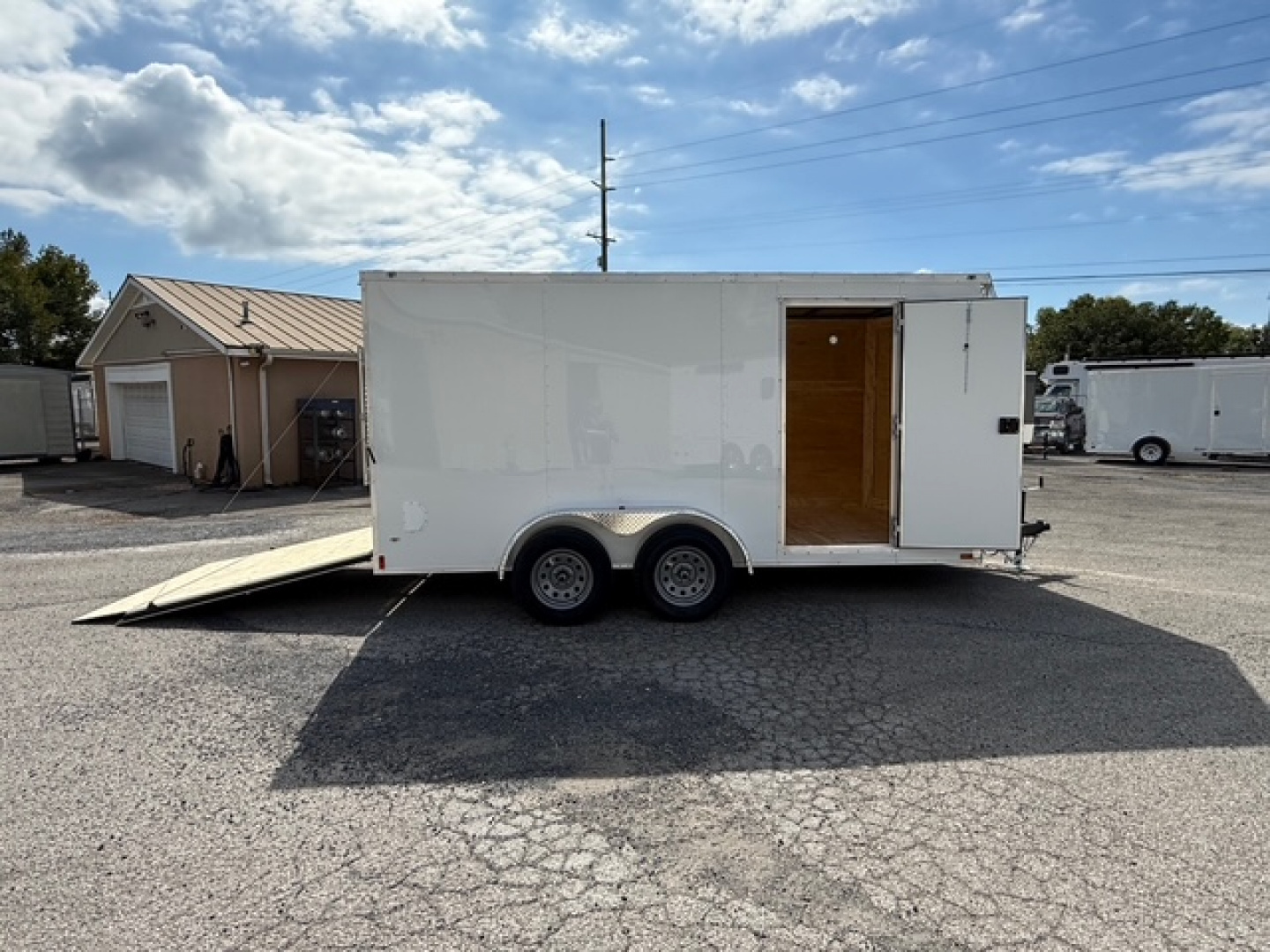 New 2026 ANVIL 7X14 CARGO TRAILER