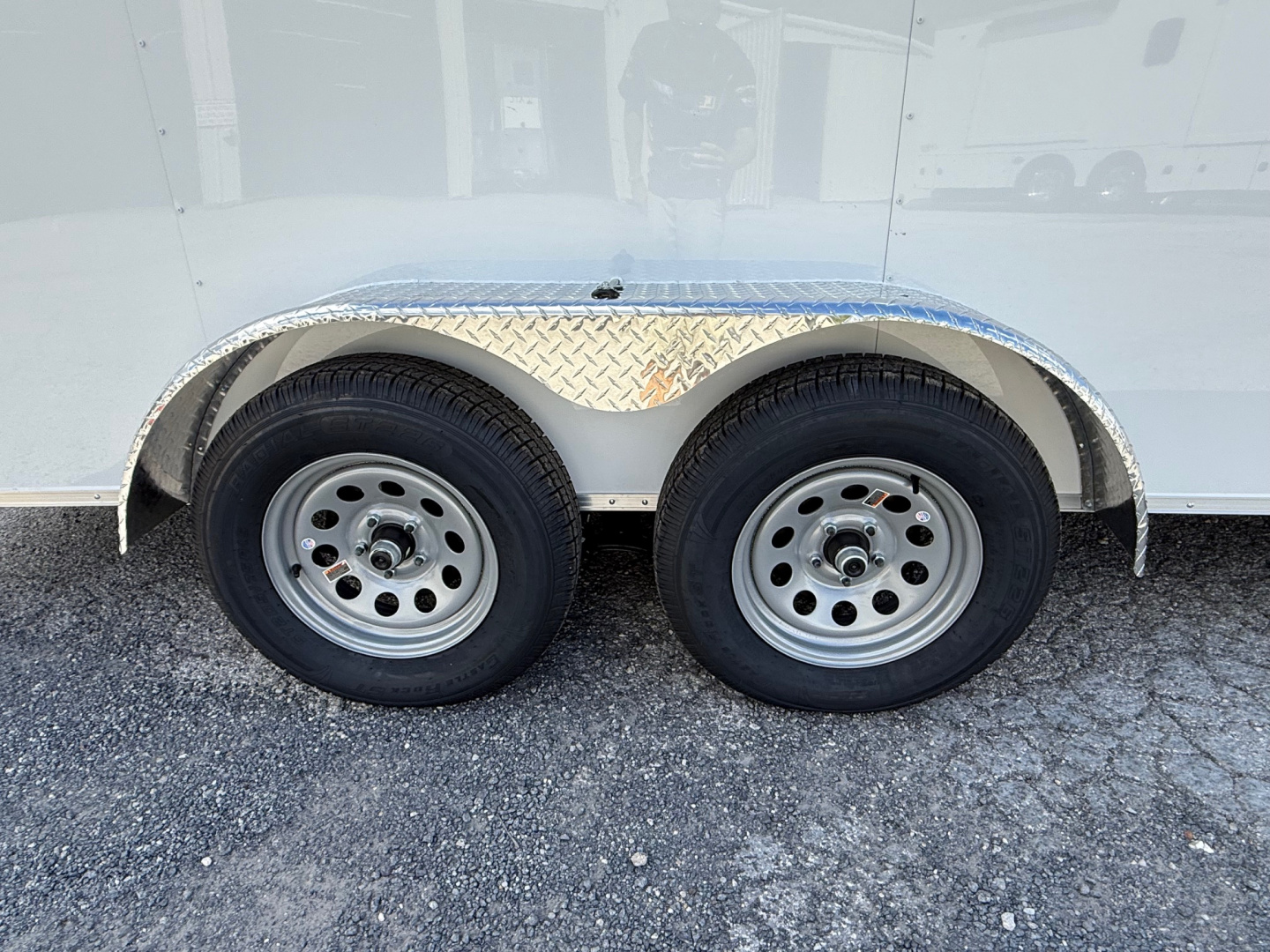 New 2026 ANVIL 7X16 CARGO TRAILER