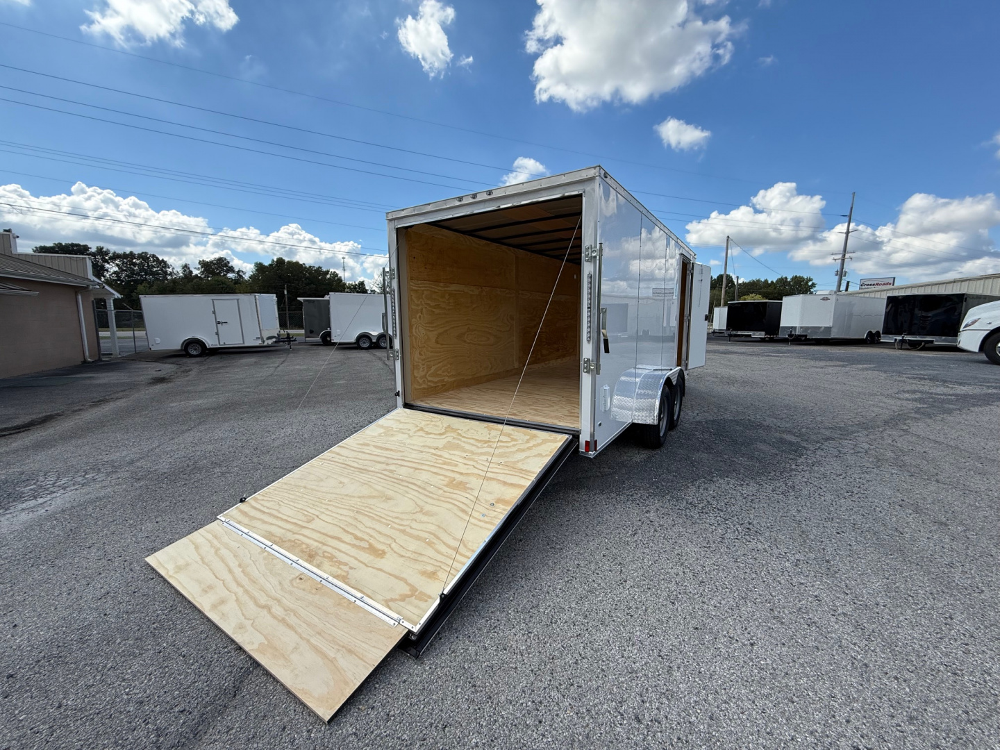 New 2026 ANVIL 7X16 CARGO TRAILER