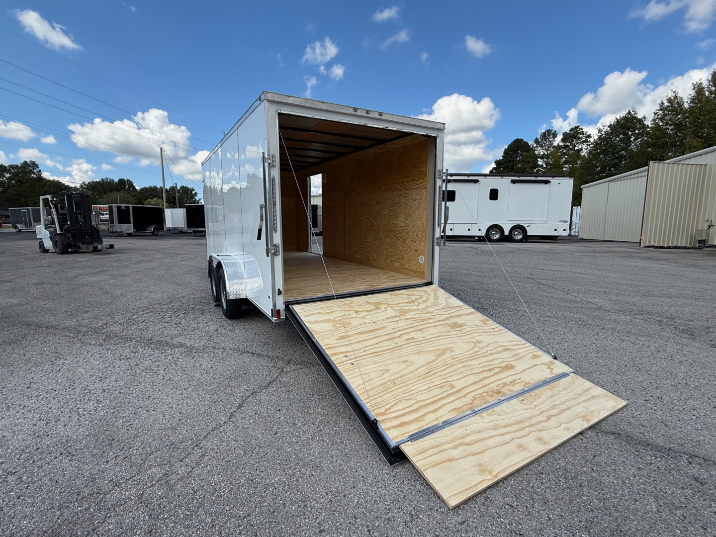 New 2026 ANVIL 7X16 CARGO TRAILER