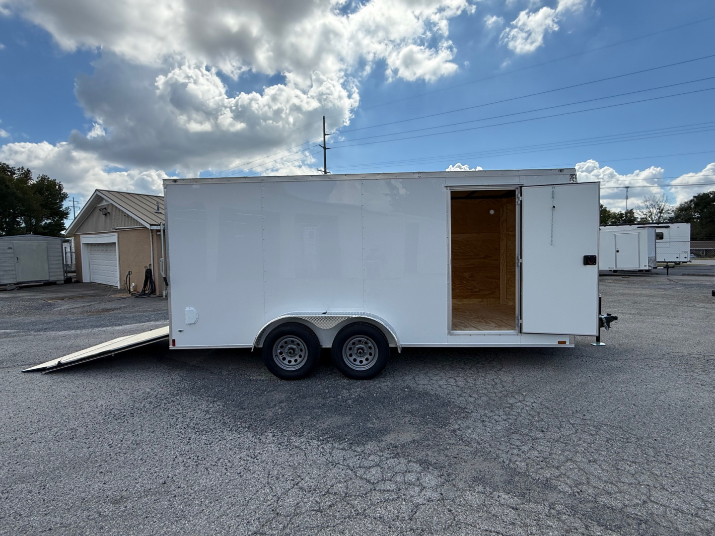 New 2026 ANVIL 7X16 CARGO TRAILER