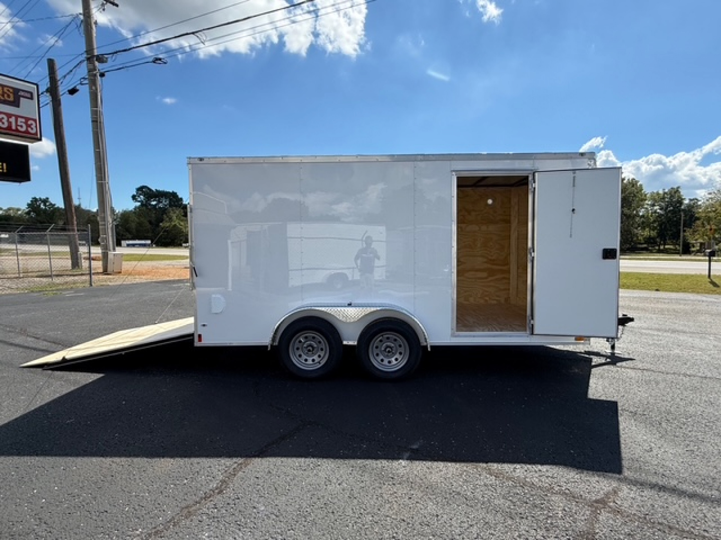 New 2026 ANVIL 7X14 CARGO TRAILER