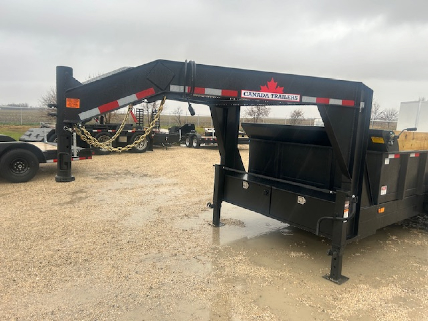 New 2026 Canada Trailers 16ft gooseneck triple axle Dump Trailer GVWR: 22,680 LBS