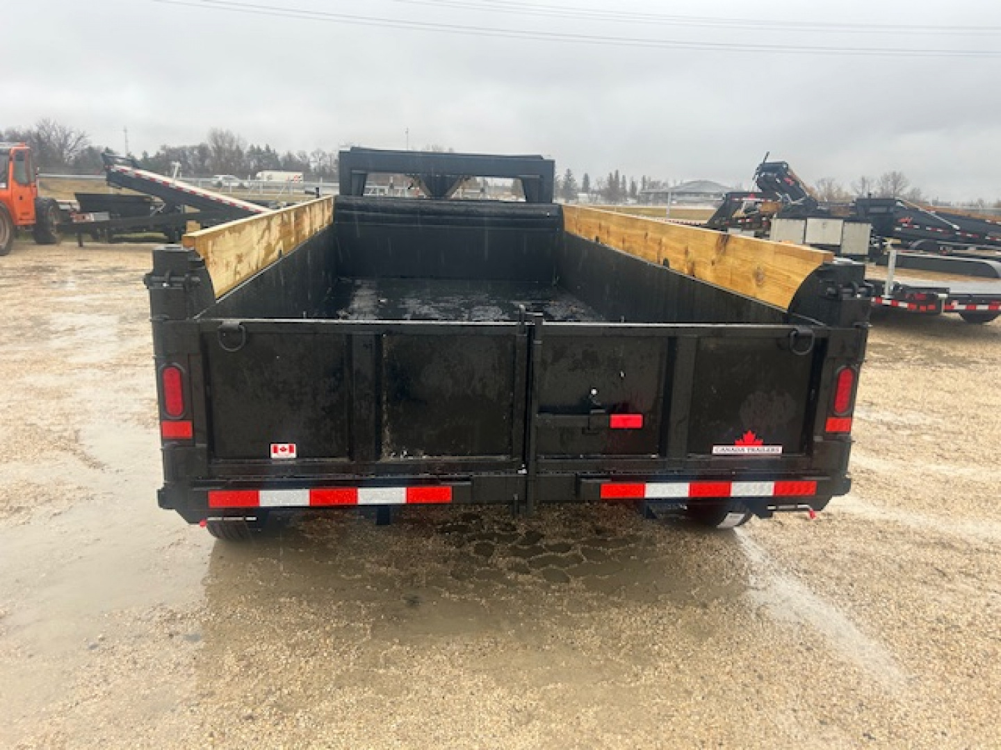 New 2026 Canada Trailers 16ft gooseneck triple axle Dump Trailer GVWR: 22,680 LBS