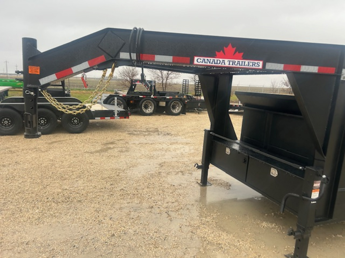 New 2026 Canada Trailers 16ft gooseneck triple axle Dump Trailer GVWR: 22,680 LBS