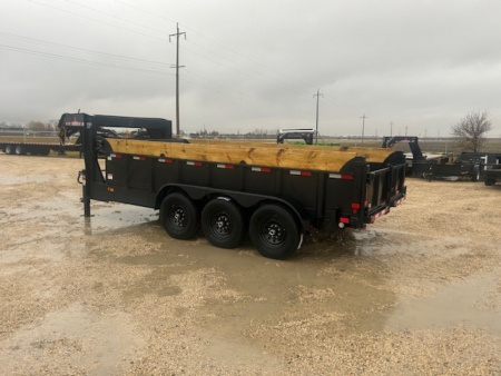 New 2026 Canada Trailers 16ft gooseneck triple axle Dump Trailer GVWR: 22,680 LBS