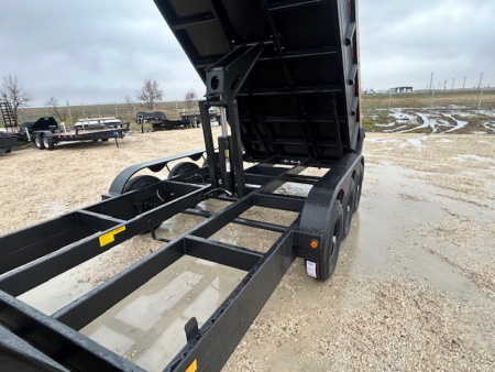 New 2026 Canada Trailers 16ft gooseneck triple axle Dump Trailer GVWR: 22,680 LBS