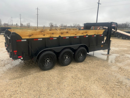 New 2026 Canada Trailers 16ft gooseneck triple axle Dump Trailer GVWR: 22,680 LBS
