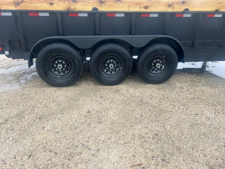 New 2026 Canada Trailers 16ft gooseneck triple axle Dump Trailer GVWR: 22,680 LBS