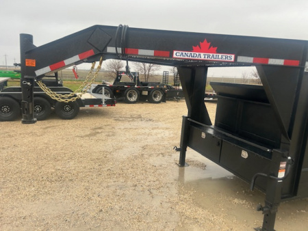 New 2026 Canada Trailers 16ft gooseneck triple axle Dump Trailer GVWR: 22,680 LBS