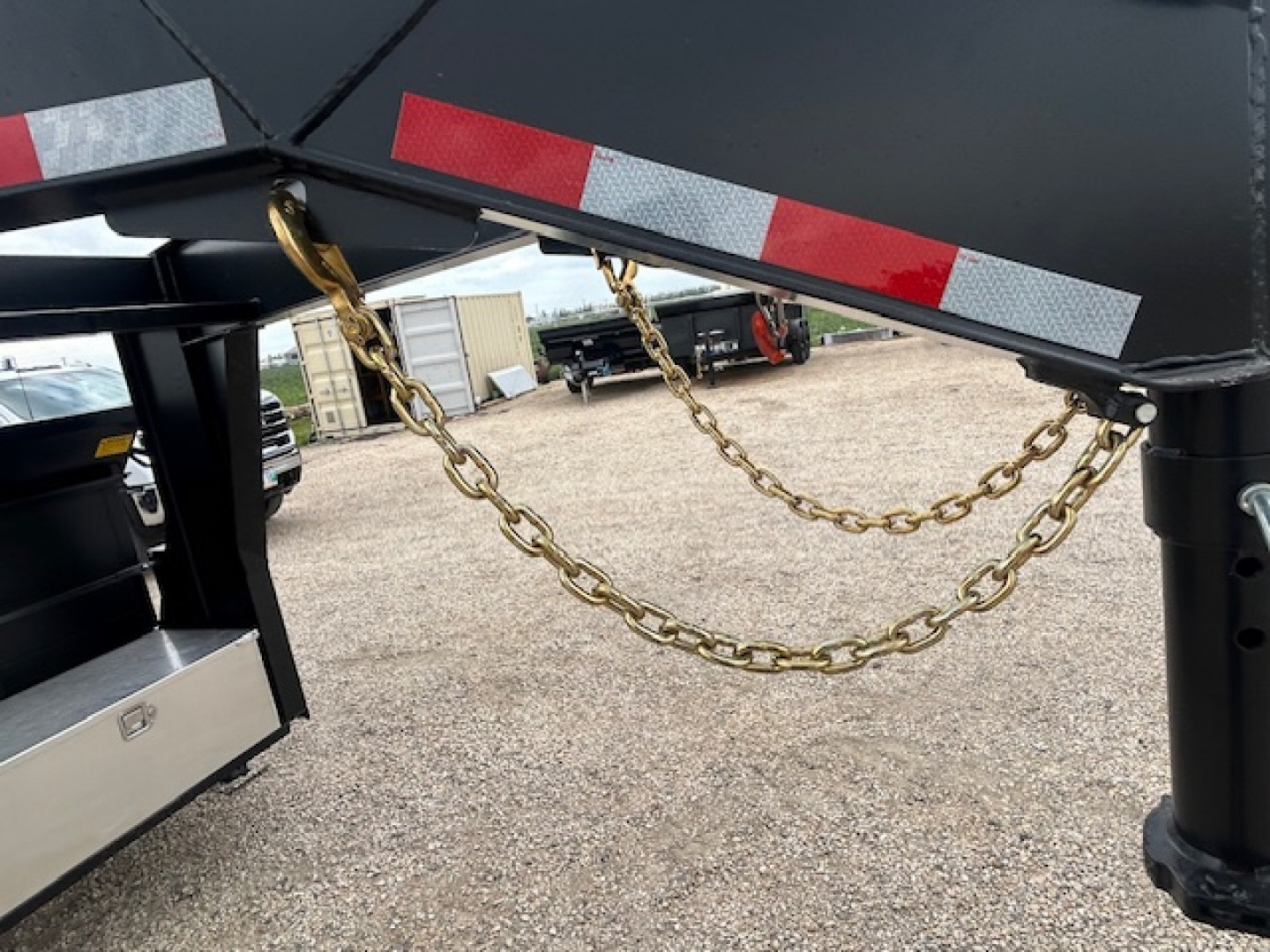 New 2026 Canada Trailers 16ft Gooseneck Dump Trailer