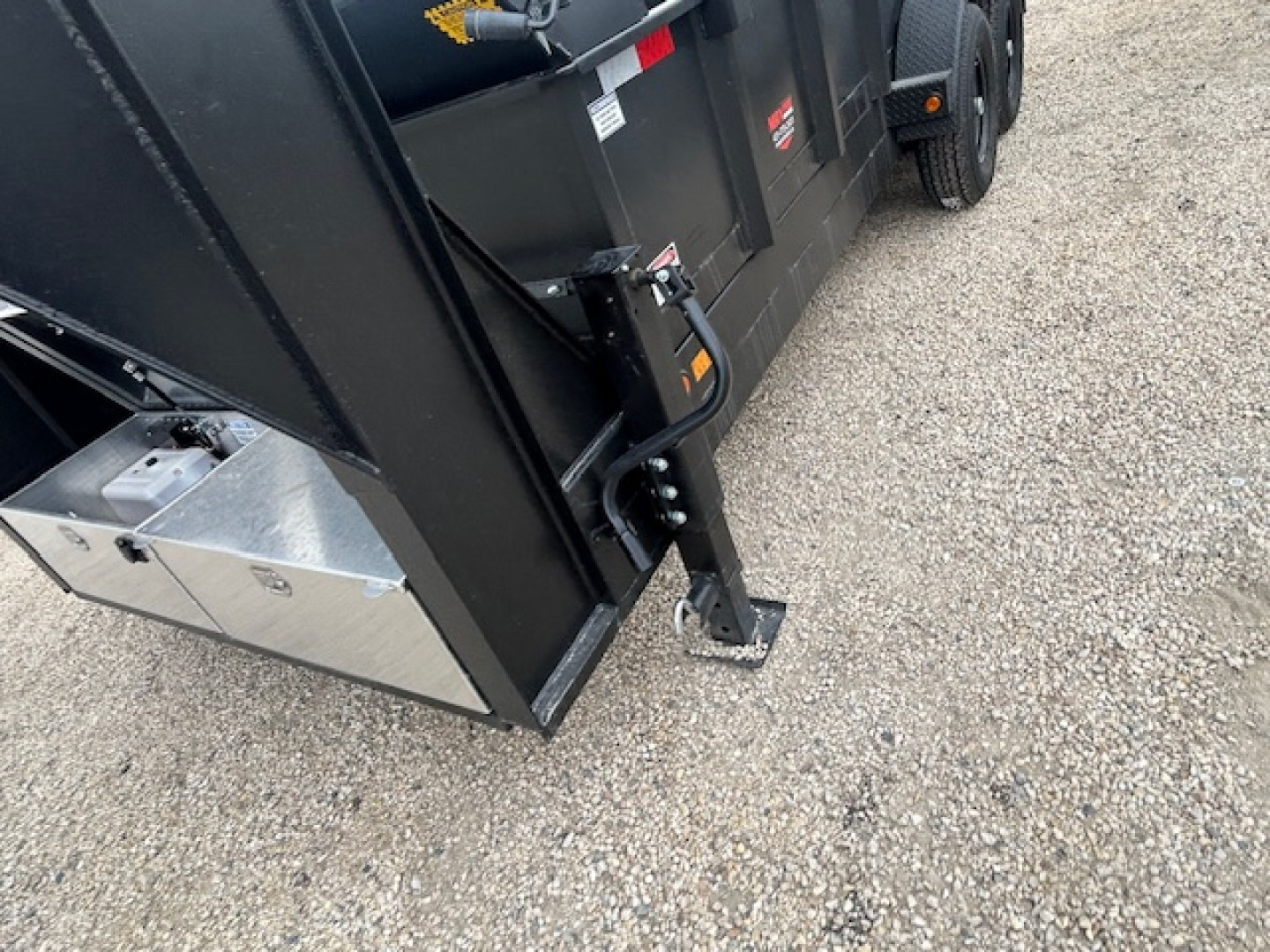 New 2026 Canada Trailers 16ft Gooseneck Dump Trailer