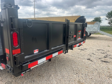 New 2026 Canada Trailers 16ft Gooseneck Dump Trailer