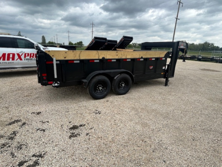 New 2026 Canada Trailers 16ft Gooseneck Dump Trailer