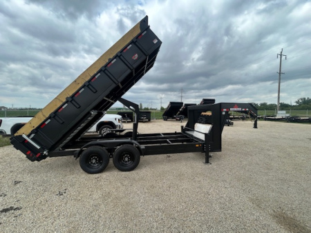 New 2026 Canada Trailers 16ft Gooseneck Dump Trailer