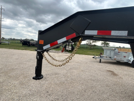 New 2026 Canada Trailers 16ft Gooseneck Dump Trailer