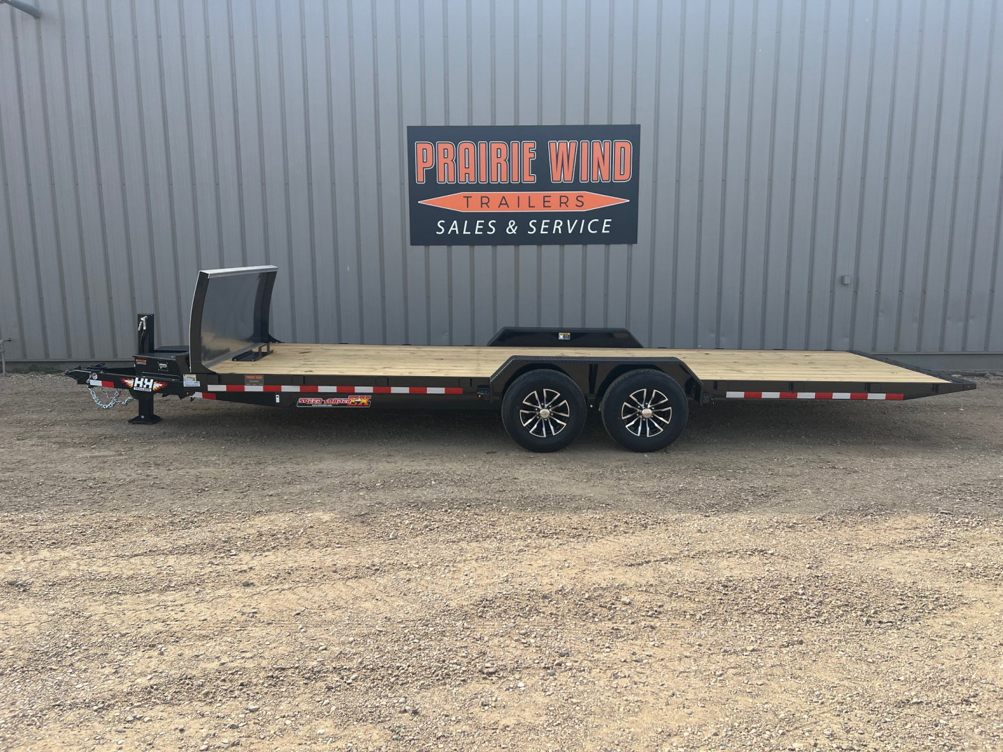New 2026 H&H Trailers 22' Speed Loader Tilt Trailer