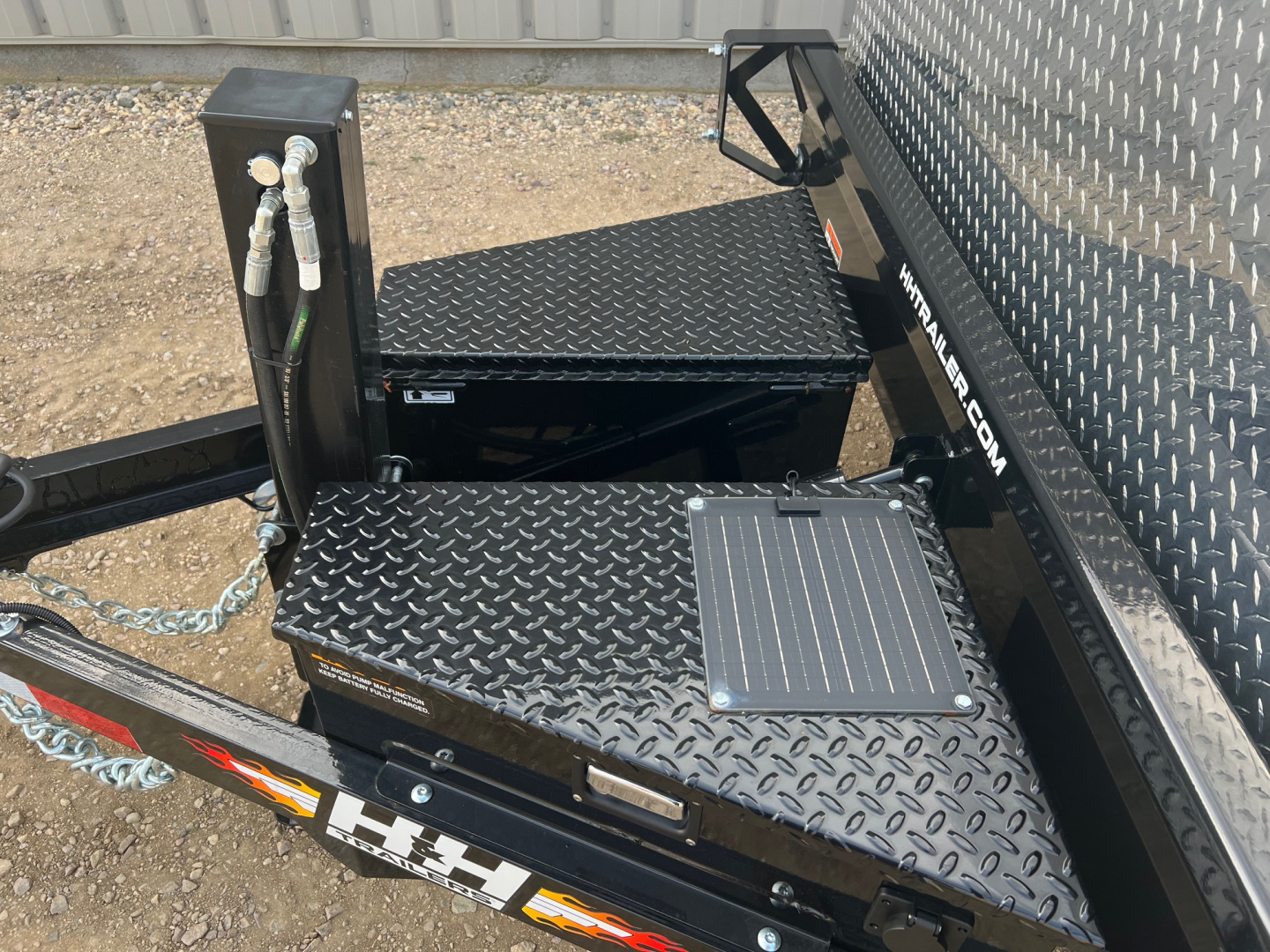 New 2026 H&H Trailers 22' Speed Loader Tilt Trailer