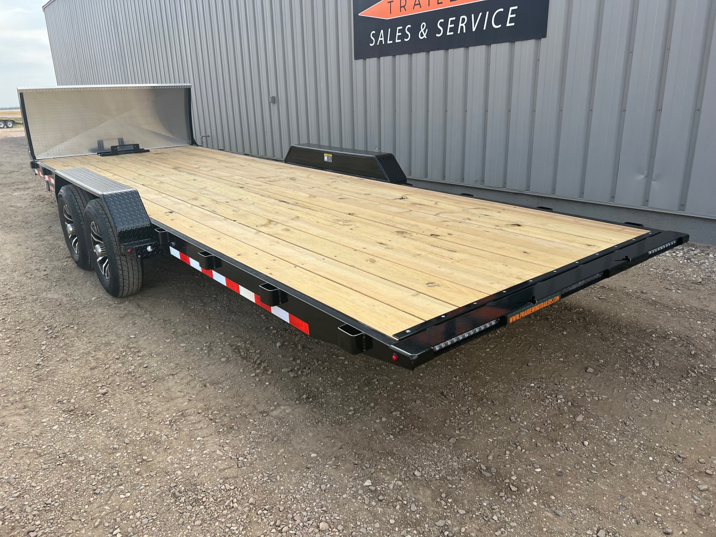 New 2026 H&H Trailers 22' Speed Loader Tilt Trailer