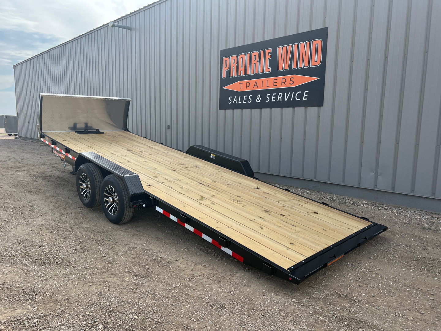New 2026 H&H Trailers 22' Speed Loader Tilt Trailer