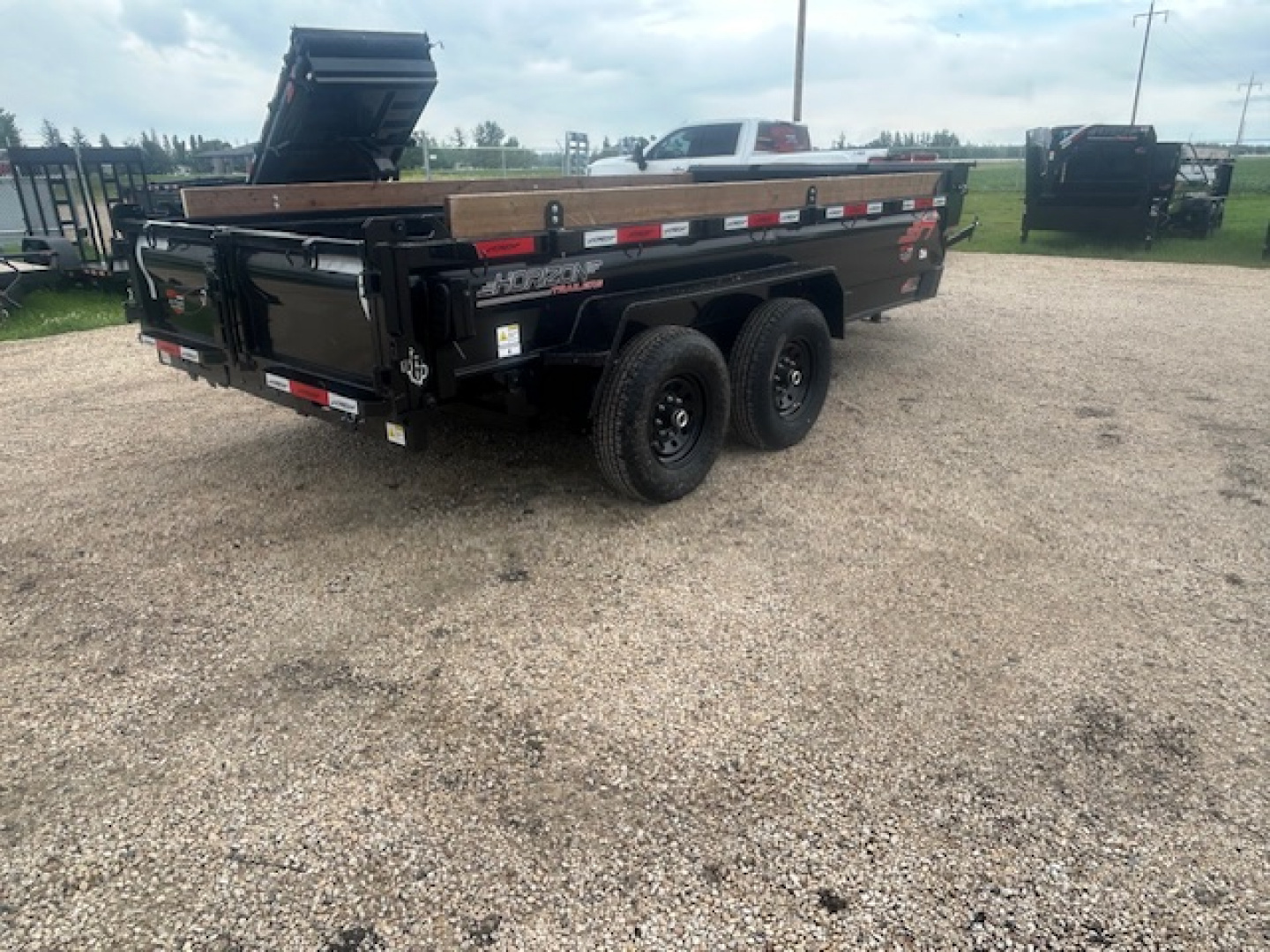 New 2026 Horizon Trailers 7'x14 ft Dump Trailer