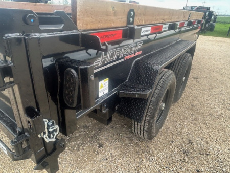 New 2026 Horizon Trailers 7'x14 ft Dump Trailer