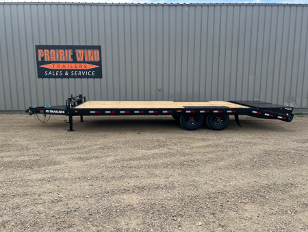 New 2026 PJ Trailers 24 Deckover F8 8K Axles Equipment Trailer