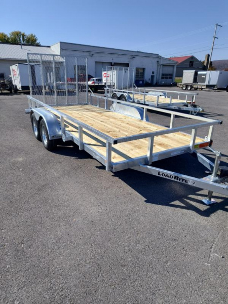 New 2026 Load Rite 6.5X16 7K Utility Trailer