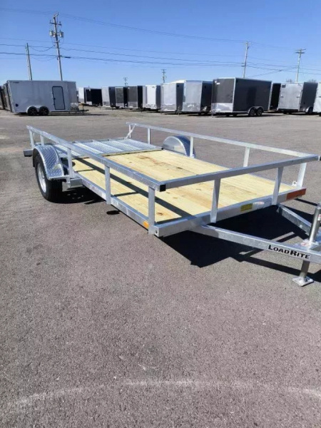 New 2026 Load Rite 6.5X14 3K Utility Trailer