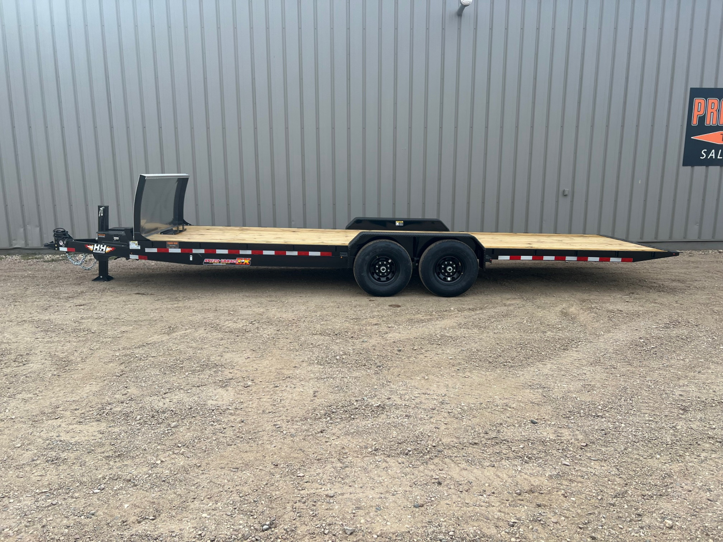 New 2026 H&H Trailers 24' Speed Loader Tilt Trailer
