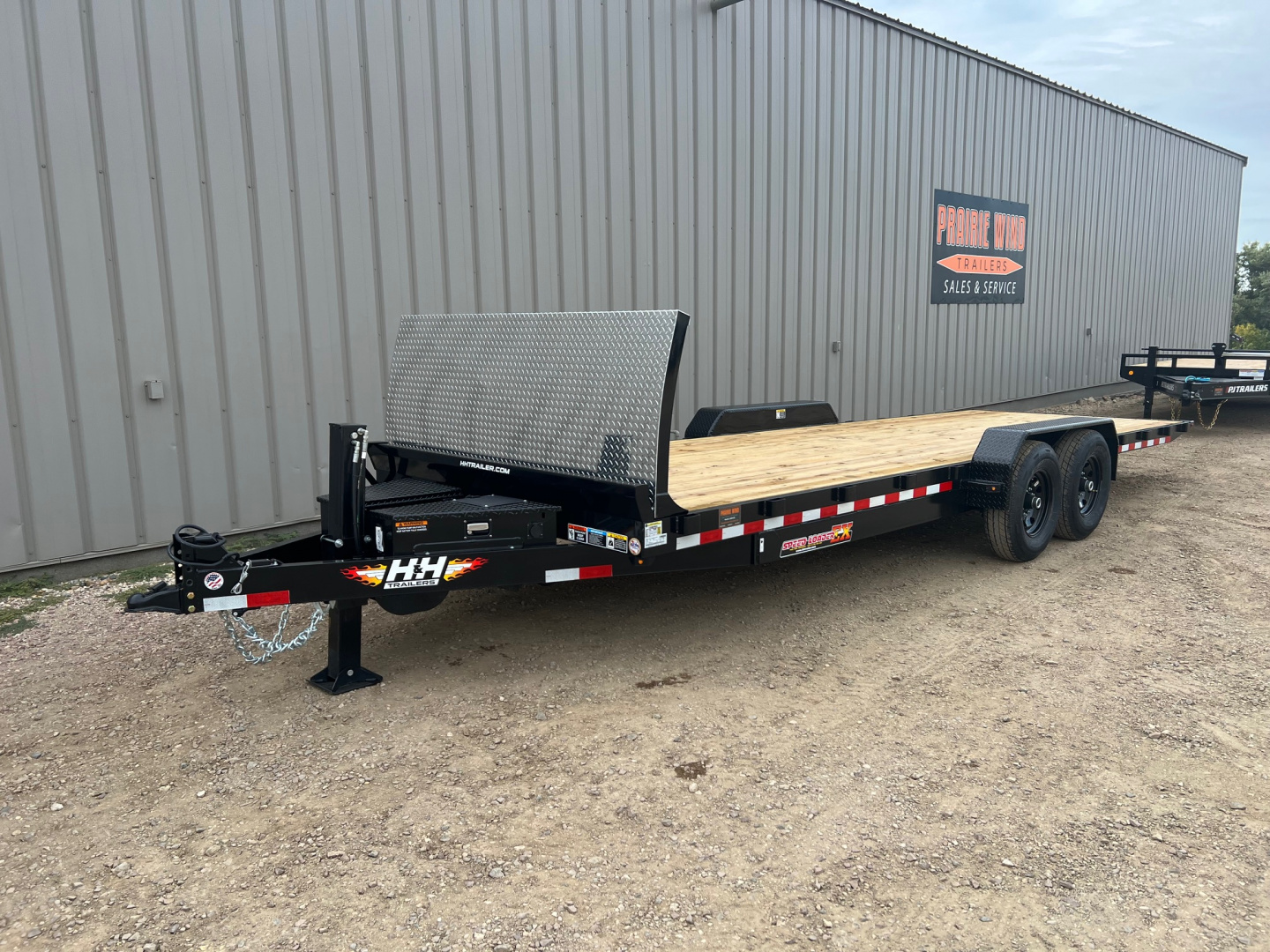 New 2026 H&H Trailers 24' Speed Loader Tilt Trailer
