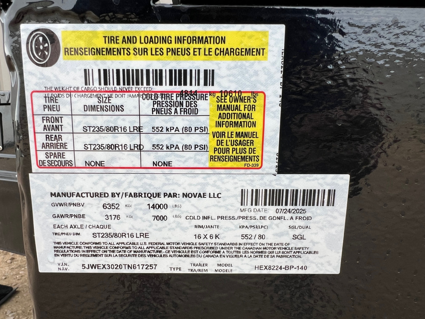 New 2026 H&H Trailers 24' Speed Loader Tilt Trailer