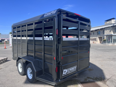 New 2025 CornPro 7x16 7K Stock / Stock Combo Trailer