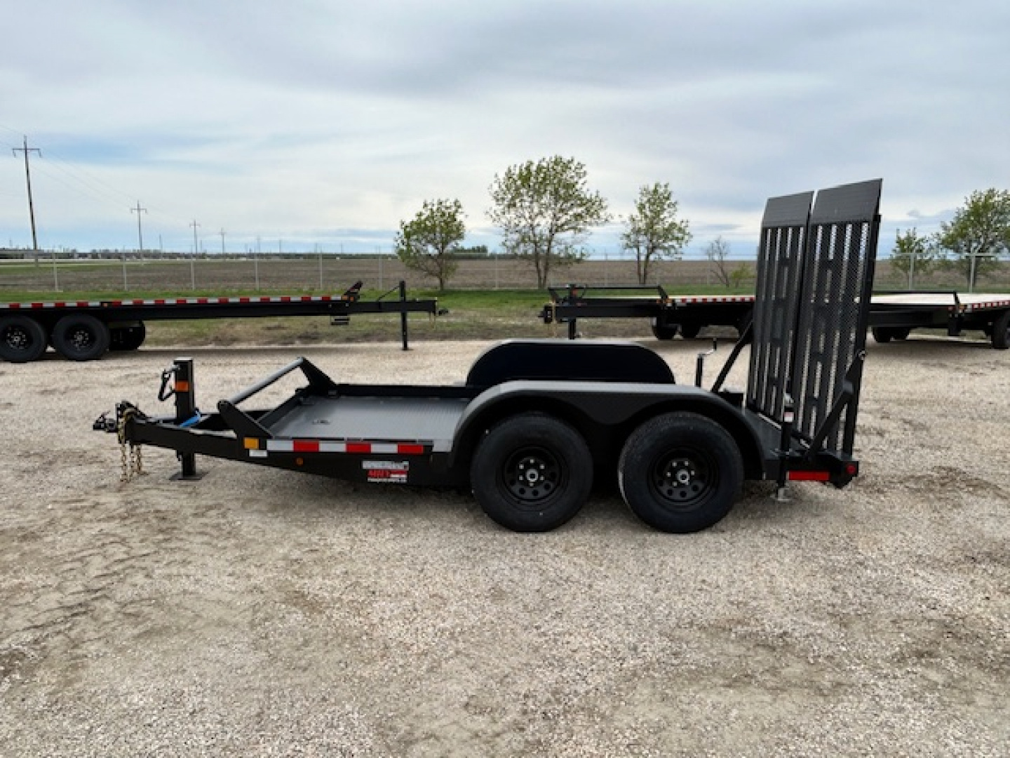 New 2025 Canada Trailers 6'x12ft Scissor lift Trailer GVWR: 9,900 LBS Equipment Trailer