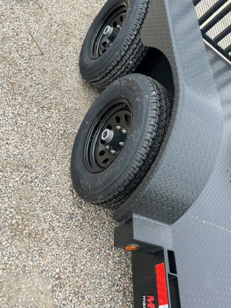 New 2025 Canada Trailers 6'x12ft Scissor lift Trailer GVWR: 9,900 LBS Equipment Trailer