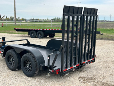 New 2025 Canada Trailers 6'x12ft Scissor lift Trailer GVWR: 9,900 LBS Equipment Trailer