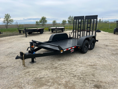 New 2025 Canada Trailers 6'x12ft Scissor lift Trailer GVWR: 9,900 LBS Equipment Trailer