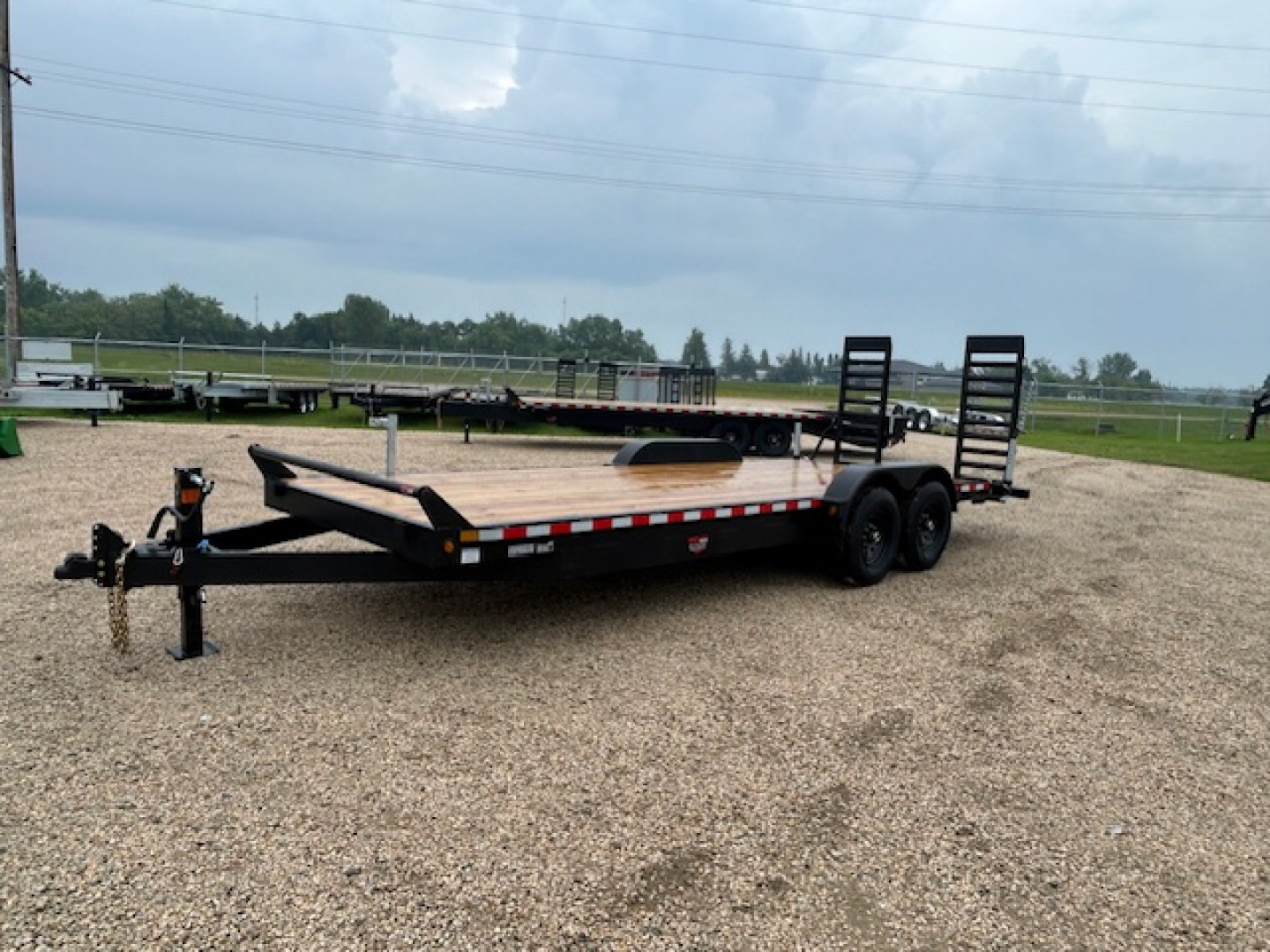 New 2026 Canada Trailers 20ft Equipment Trailer GVWR: 15,120 lbs