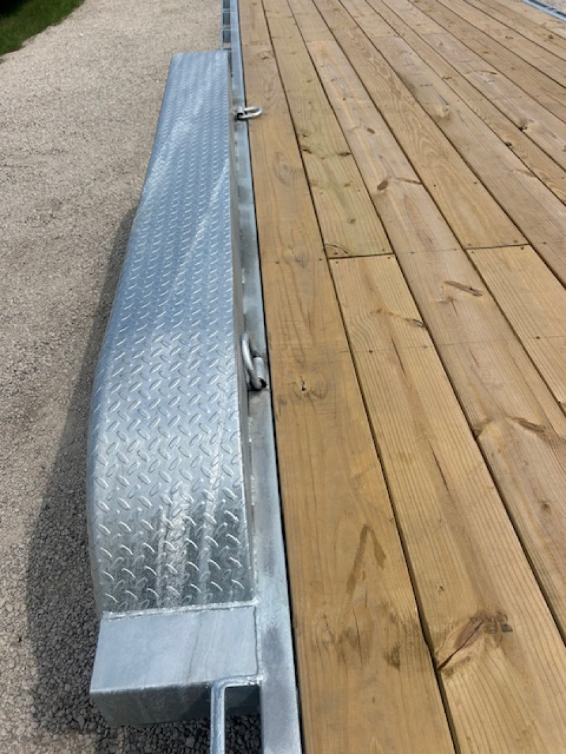 New 2026 Canada Trailers 22 ft Galvanized Triple Axle Equipment Trailer