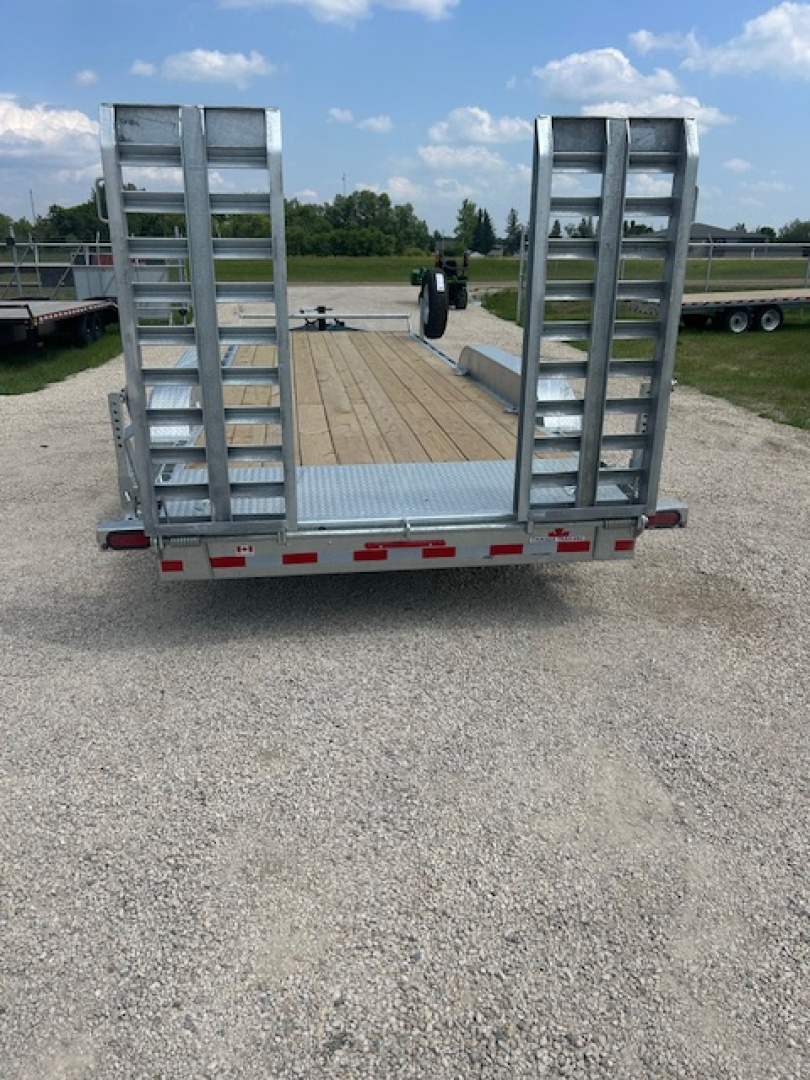 New 2026 Canada Trailers 22 ft Galvanized Triple Axle Equipment Trailer