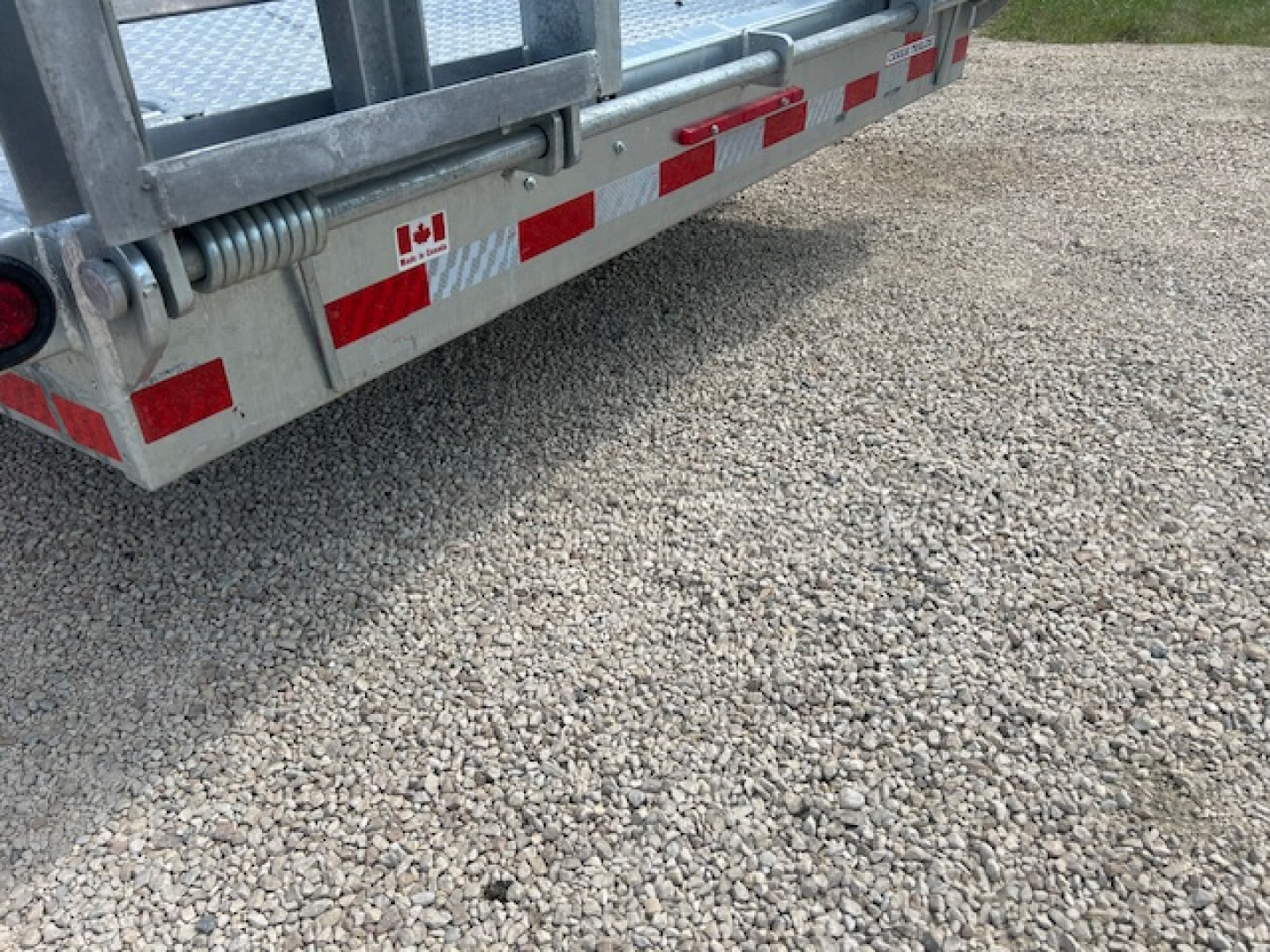 New 2026 Canada Trailers 22 ft Galvanized Triple Axle Equipment Trailer