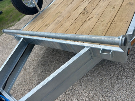 New 2026 Canada Trailers 22 ft Galvanized Triple Axle Equipment Trailer