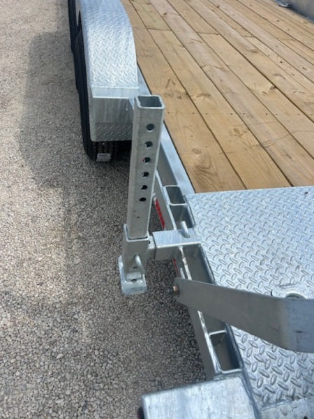 New 2026 Canada Trailers 22 ft Galvanized Triple Axle Equipment Trailer