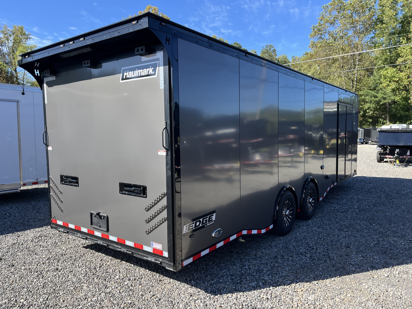 New 2026 Haulmark EDGE 28 Race Trailer With New Sportsman Plus Package And Premium Escape Door