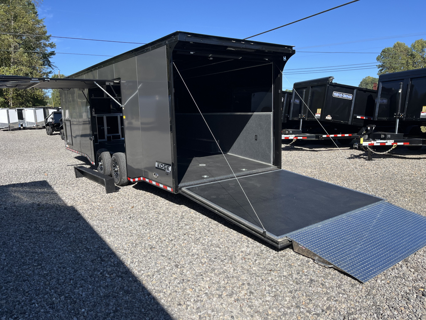New 2026 Haulmark EDGE 28 Race Trailer With New Sportsman Plus Package And Premium Escape Door