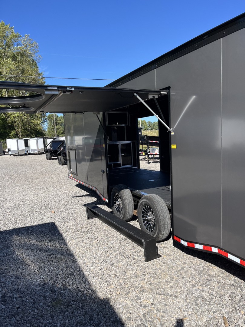 New 2026 Haulmark EDGE 28 Race Trailer With New Sportsman Plus Package And Premium Escape Door