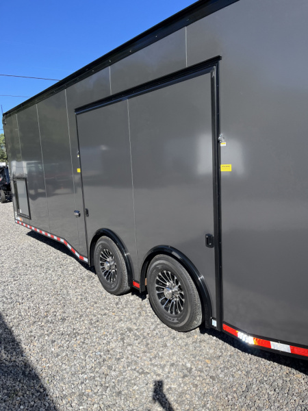 New 2026 Haulmark EDGE 28 Race Trailer With New Sportsman Plus Package And Premium Escape Door