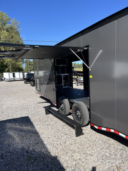 New 2026 Haulmark EDGE 28 Race Trailer With New Sportsman Plus Package And Premium Escape Door